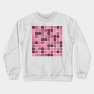 Squircle Pattern (Rose Gold) Crewneck Sweatshirt